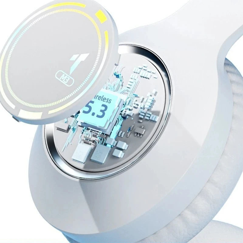 Xiaomi Bluetooth casque sans fil pliable casque sur l'oreille haute fidélité basse stéréo avec Microphone musique jeu casque