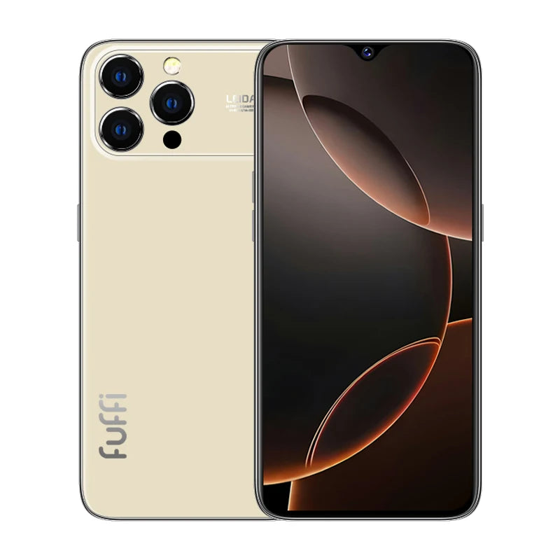 Vision mondiale 17 Pro Max Smartphone 5G Android 12 8GB RAM 512GB ROM 6.3 pouces téléphone 2280x1080HD 24 + 48MP 4 5G réseau téléphone portable