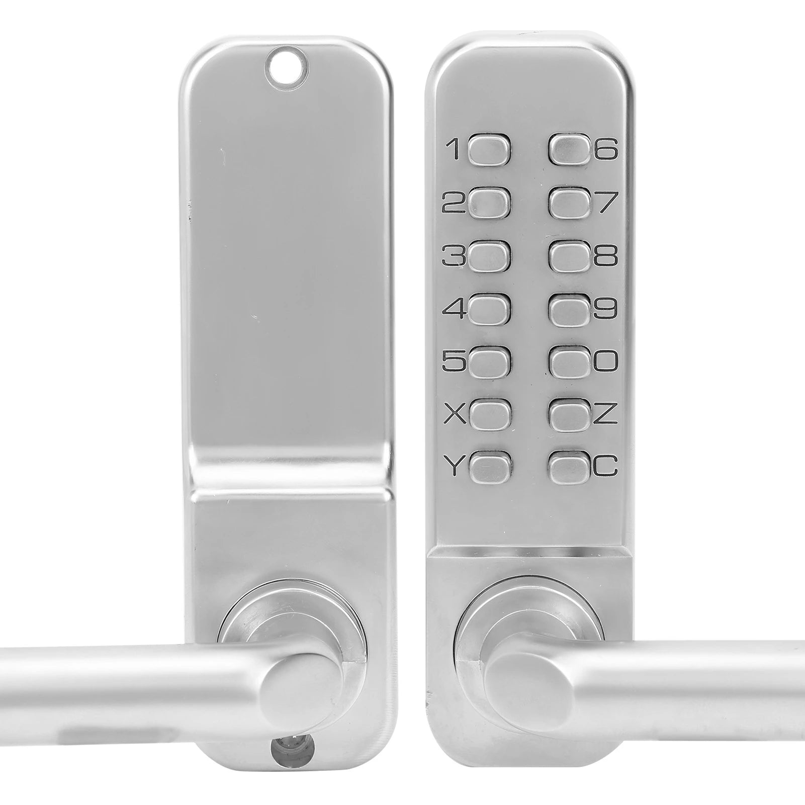 Dispositif de sécurité à domicile avec entrée sans clé, serrure de porte mécanique intelligente, mot de passe numérique, puissance non extensible, sécurité antivol, accès à la maison