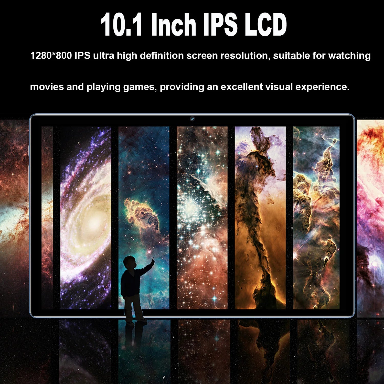 Tablette Android 11.0 de 10.1 Pouces, Octa Core, 4 Go de RAM, 64 Go de ROM, Dean, Double EpiCalls, Wi-Fi, Bluetooth, Version Globale, Mini PC Ultra Mince