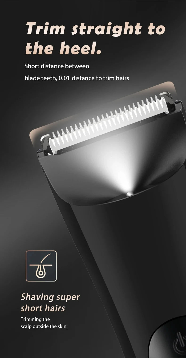 Tondeuse à cheveux pour hommes, tondeuse à boules électrique, comprend 2 accessoires de protection, tête de lame en céramique, rasoir humide et sec