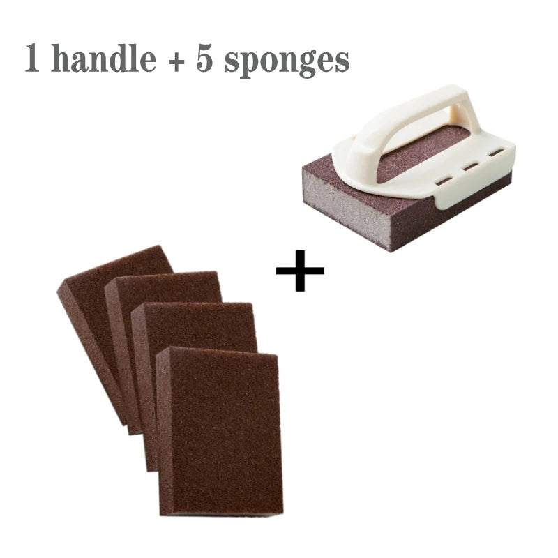 Éponge magique Nano gomme antirouille brosse plat Pot nettoyage émeri détartrage propre frotter Pots outils de cuisine Gadgets accessoires
