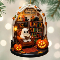 New Halloween Ghost Reading 2D Flat Ornaments Festival Atmosphere Theme Party Decorative Supplies Creative Home Decoration Accessory