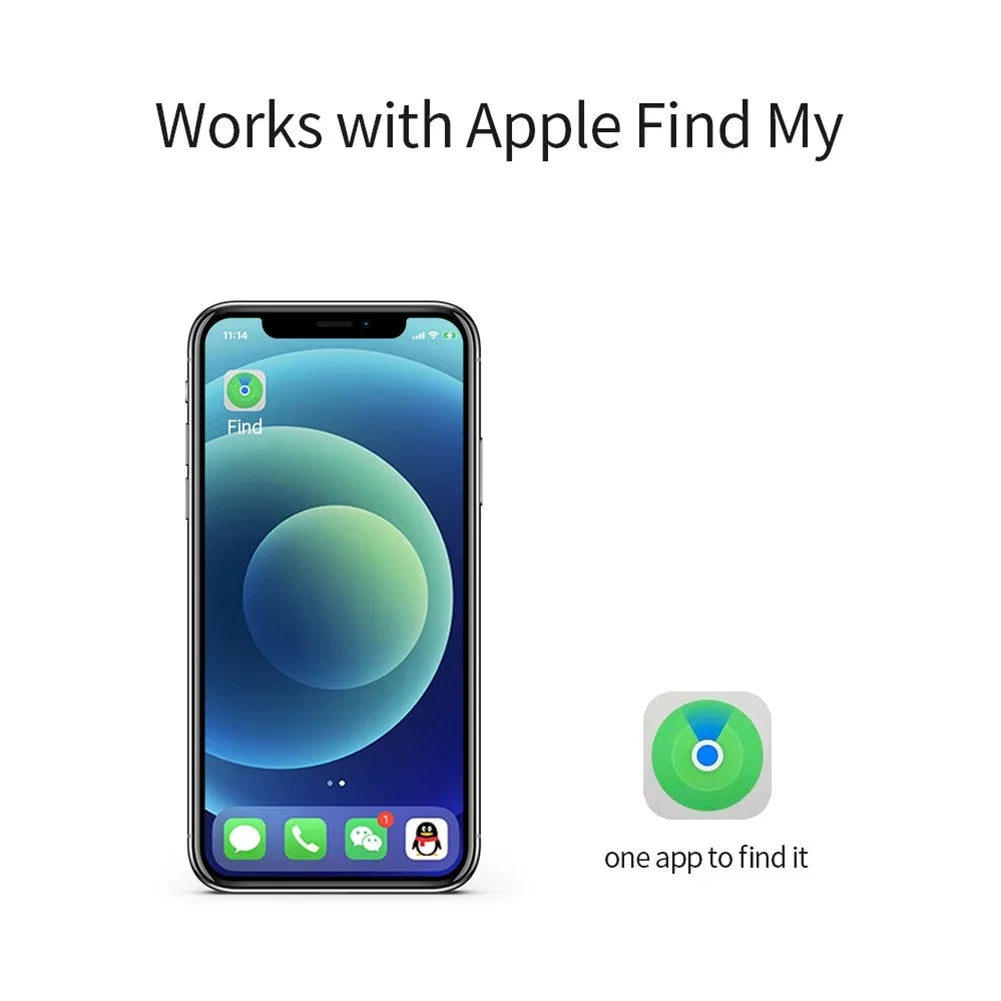 Le traceur GPS Bluetooth intelligent fonctionne avec Find My APP dispositif de rappel Anti-perte sans fil pour localisateur d'iphone clé enfants Finder