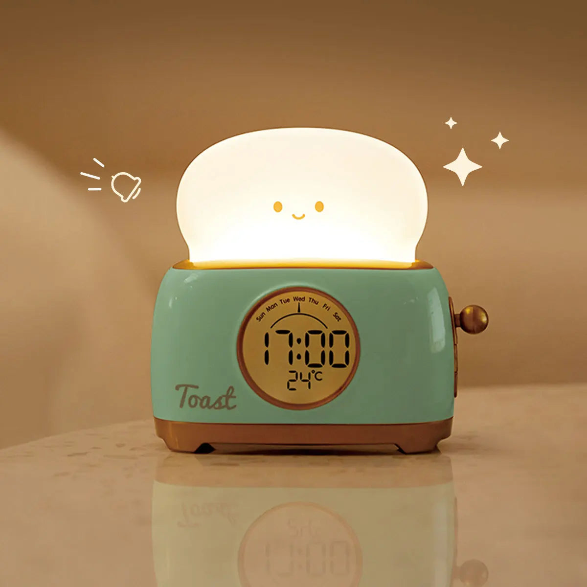 Veilleuses de réveil LED, veilleuse de chevet créative, lampe de bureau, éclairage intérieur, minuterie USB, lumière à intensité variable, cadeaux pour enfants