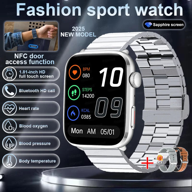 Montre intelligente montre Version mondiale hommes femmes HD AMOLED affichage fréquence cardiaque Bluetooth appel GPS piste étanche sport montres intelligentes