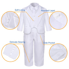Baby boy costume set, suitable for christening, Easter, church, wedding, birthday, formal ceremony, performance, tuxedo