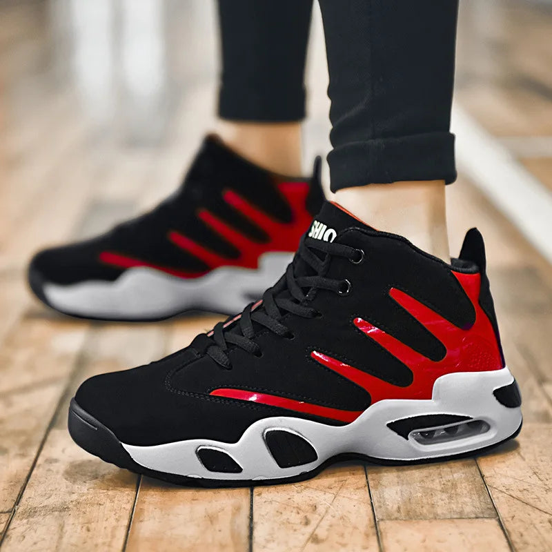 Baskets montantes pour hommes chaussures de basket-ball multifonctions de créateur chaussures de course respirantes pour hommes chaussures de mode pour hommes de haute qualité