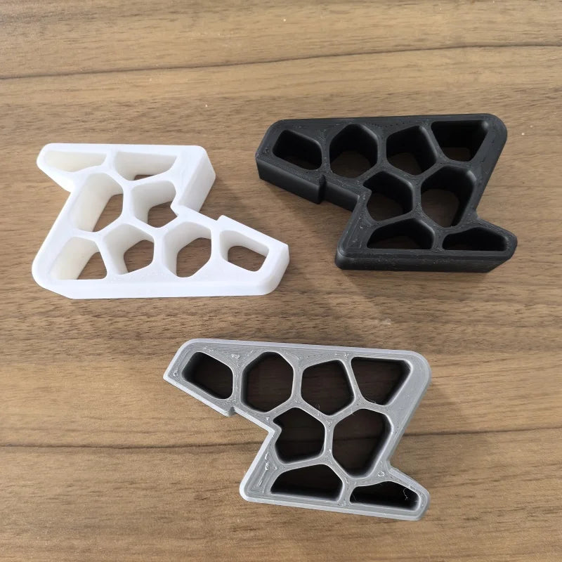 Window/balcony door stop with rail lock, heavy-duty door stop, non-slip door wedge, wall protector, easy installation/removal