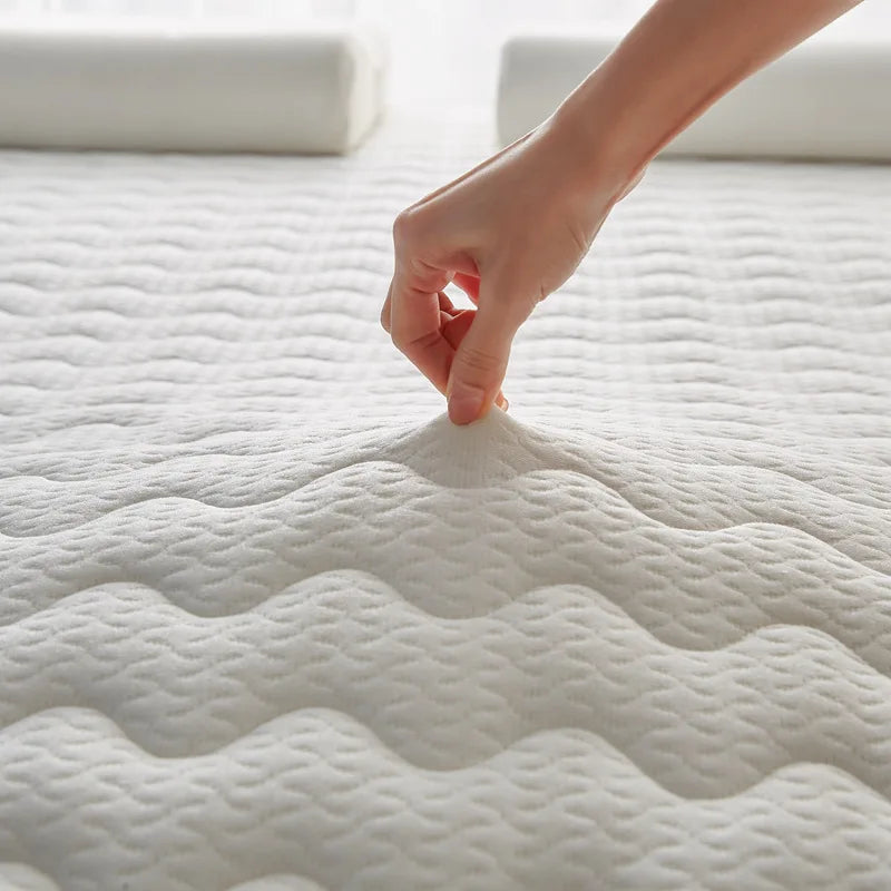 Matelas de lit Tatami pliable en Latex tricoté de qualité supérieure, pour dortoir d'étudiants, chambre à coucher, tapis de protection pour la maison