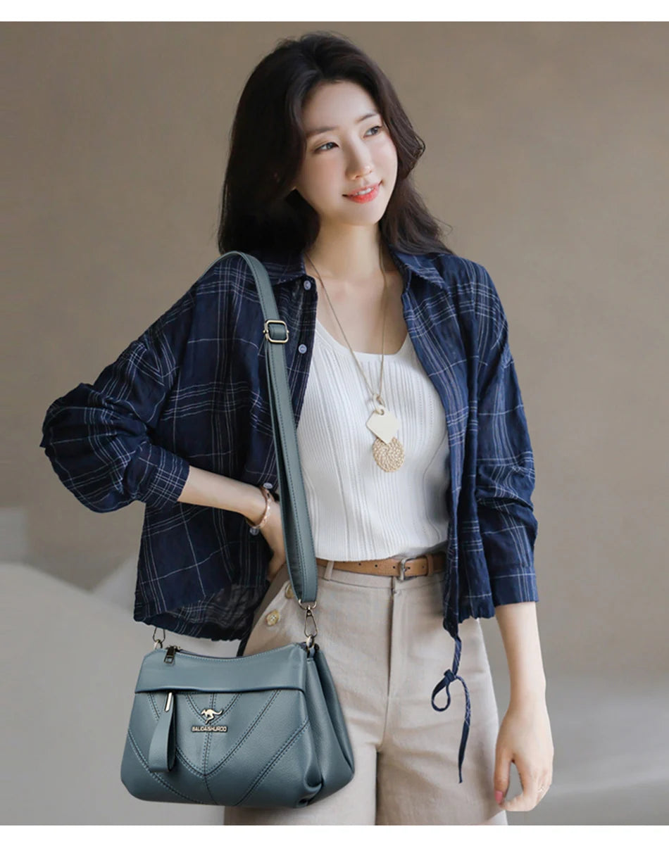 Haute qualité femmes Sac à bandoulière en cuir sacs à Main de luxe femmes sacs concepteur épaule sacs à bandoulière pour femmes Sac A Main 2025