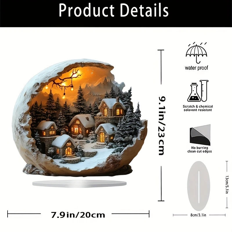 Décoration de Noël multifonctionnelle pour chambre à coucher, style bohème, cadeau unique, 1 pièce