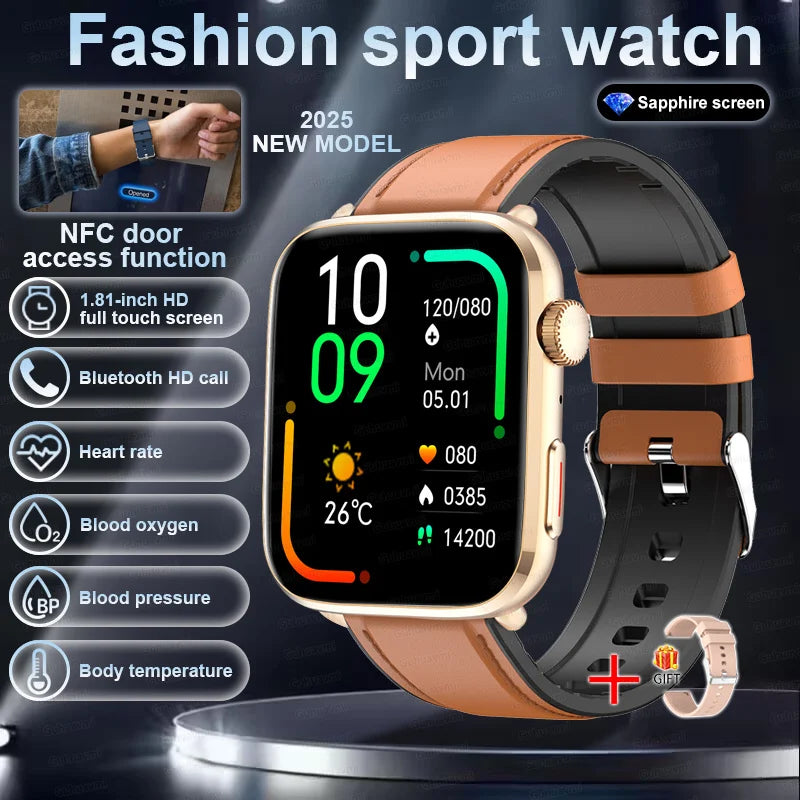Montre intelligente montre Version mondiale hommes femmes HD AMOLED affichage fréquence cardiaque Bluetooth appel GPS piste étanche sport montres intelligentes