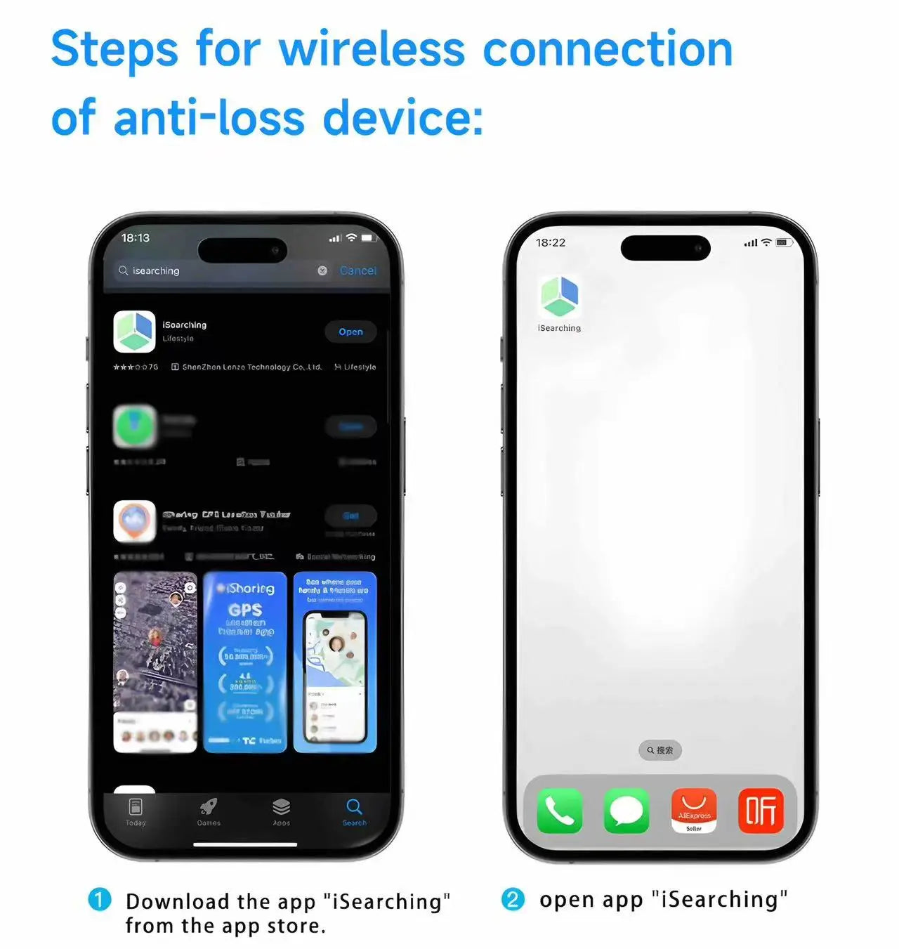 Localisateur intelligent de clé de traqueur de téléphone Airtag APP recherche avec alarme localisation en temps réel traqueur de positionnement pour enfants localisateur d'animaux de compagnie