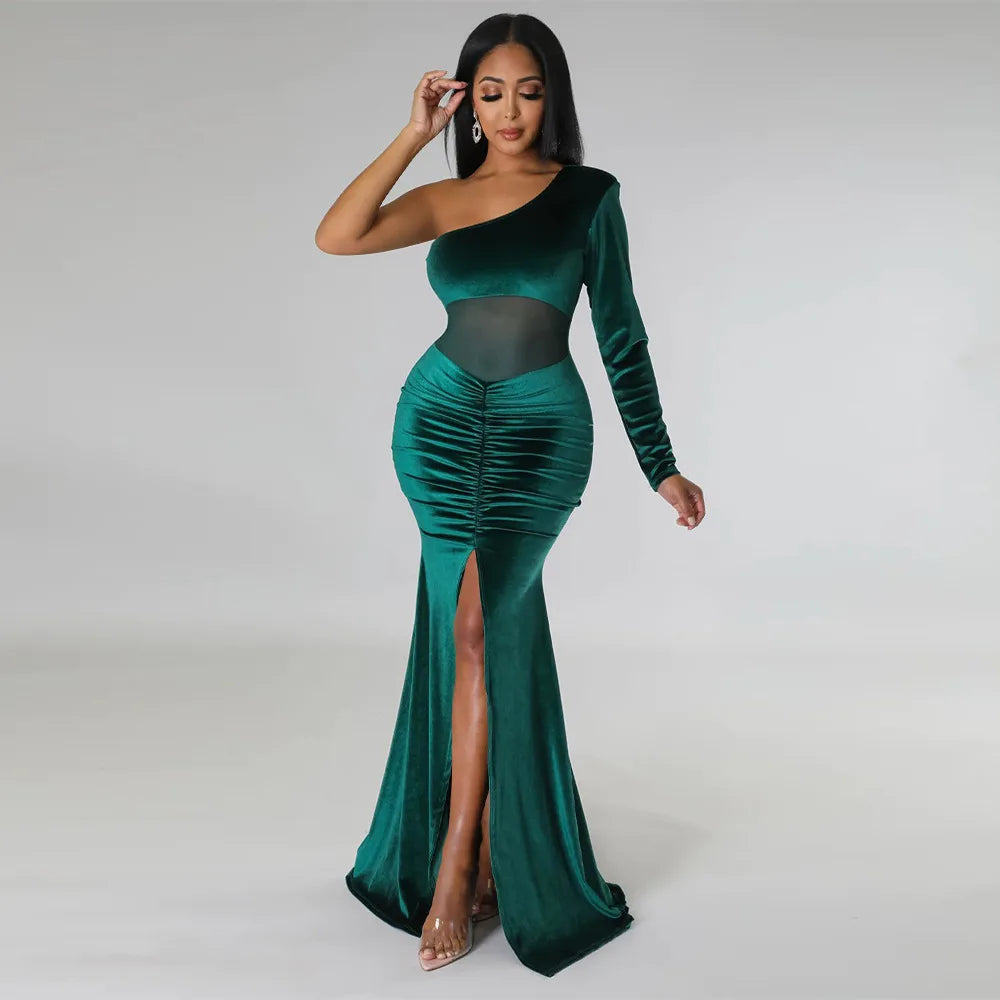 Robes de soirée longues pour femmes, vêtements de fête, robe d'anniversaire, vêtements d'automne, 2022, 2022