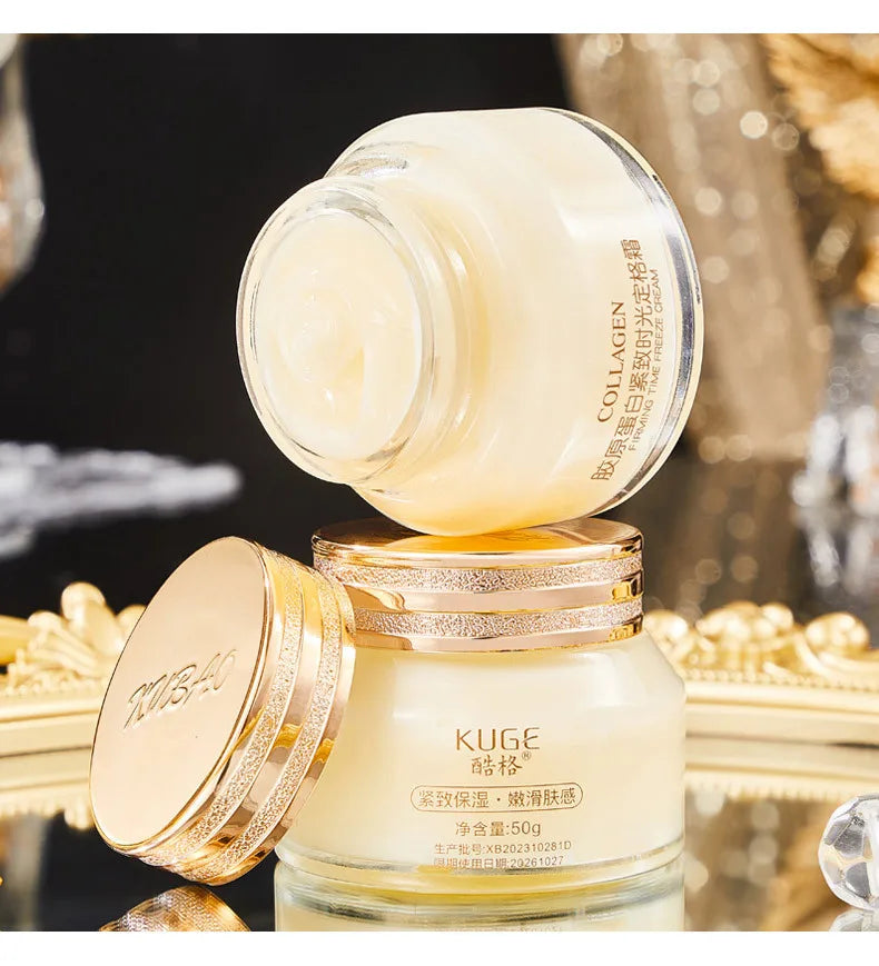 Crème au collagène Lifting Crème raffermissante hydratanteReduce les rides et les ridules éclaircit 50g