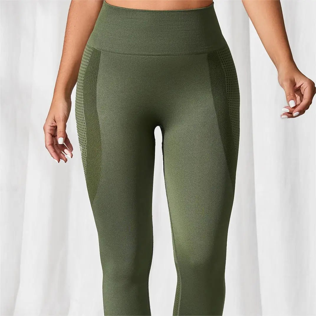 Legging de yoga push-up sans couture pour femme, legging de sport, fitness, entraînement, gymnastique, cyclisme, mode