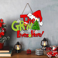 1-piece Christmas tree decorations, party decorations, festive atmosphere decorations, wall decorations and home decor