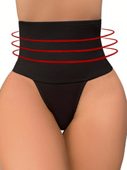 String façonnant taille haute pour femmes, respirant, resserrement du ventre et levage des hanches, sous-vêtements doux et confortables, adapté au quotidien