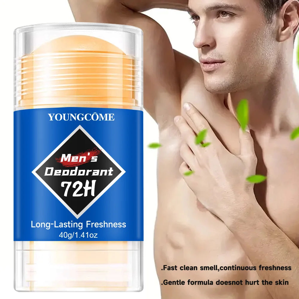 Crème anti-odeur pour hommes, mauvaise odeur, anti-transpiration, rafraîchissant, anti-sudorifique, arôme durable, déodorant, soins pour le corps