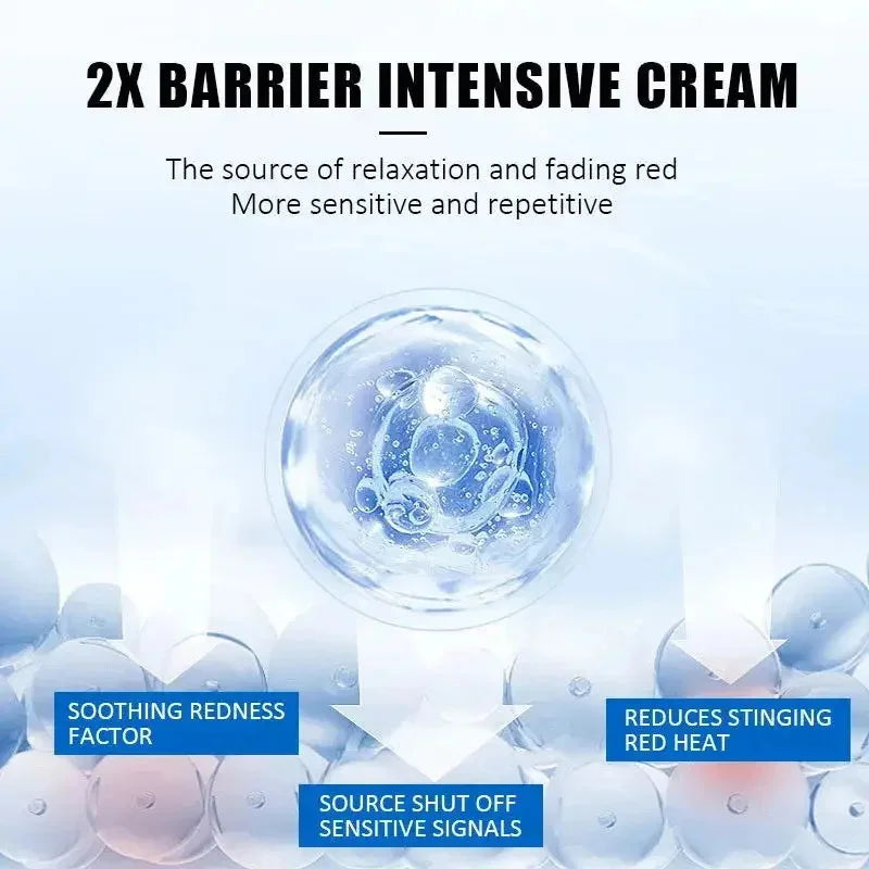 Crème réparatrice pour les rougeurs du visage, améliore la sécheresse de la peau sensible, hydratante, Lotion apaisante, élimination de la Rosacea, cosmétiques coréens