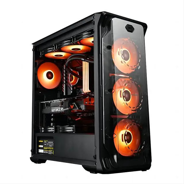 PC de jeu avec processeur A8-7680/512G SSD/16GB RAM 3200 mo DDR3/Windows 11 HD graphiques blanc pc gamer jeu mini pc