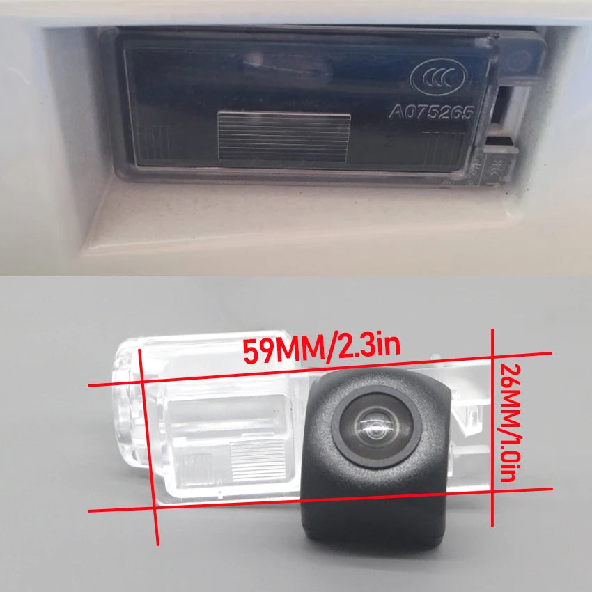 Caméra de recul pour Ford Escape Kuga C520 2013 2014 2015 2016 2017 2018 2019, Vision nocturne Full HD, CCD, objectif Fish Eye