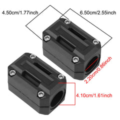 Blocs de protection de pare-chocs de moteur adaptés pour 22/25/28mm pour Honda, bloc décoratif, barre de protection de moteur de moto