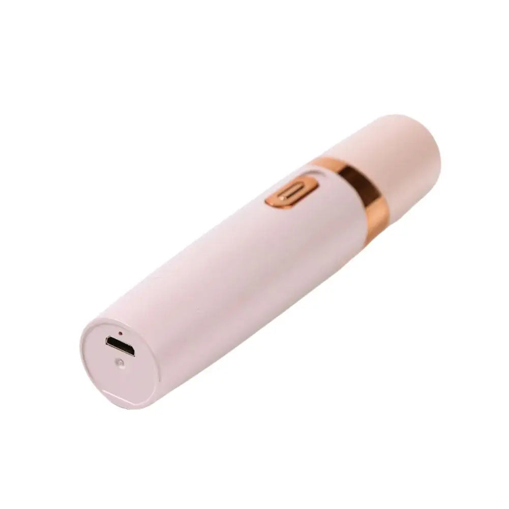 Tondeuse à sourcils électrique, mini épilateur portable, rasoir, rouge à lèvres, outil de forme de cheveux, visage indolore, D1G7, 1 pièce