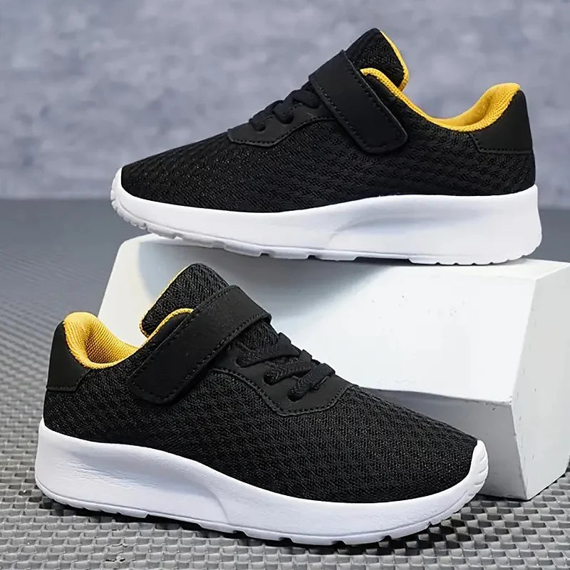 Baskets légères à semelles souples pour enfants, chaussures de sport, de course, de marche, de Tennis, en maille, pour garçons et filles