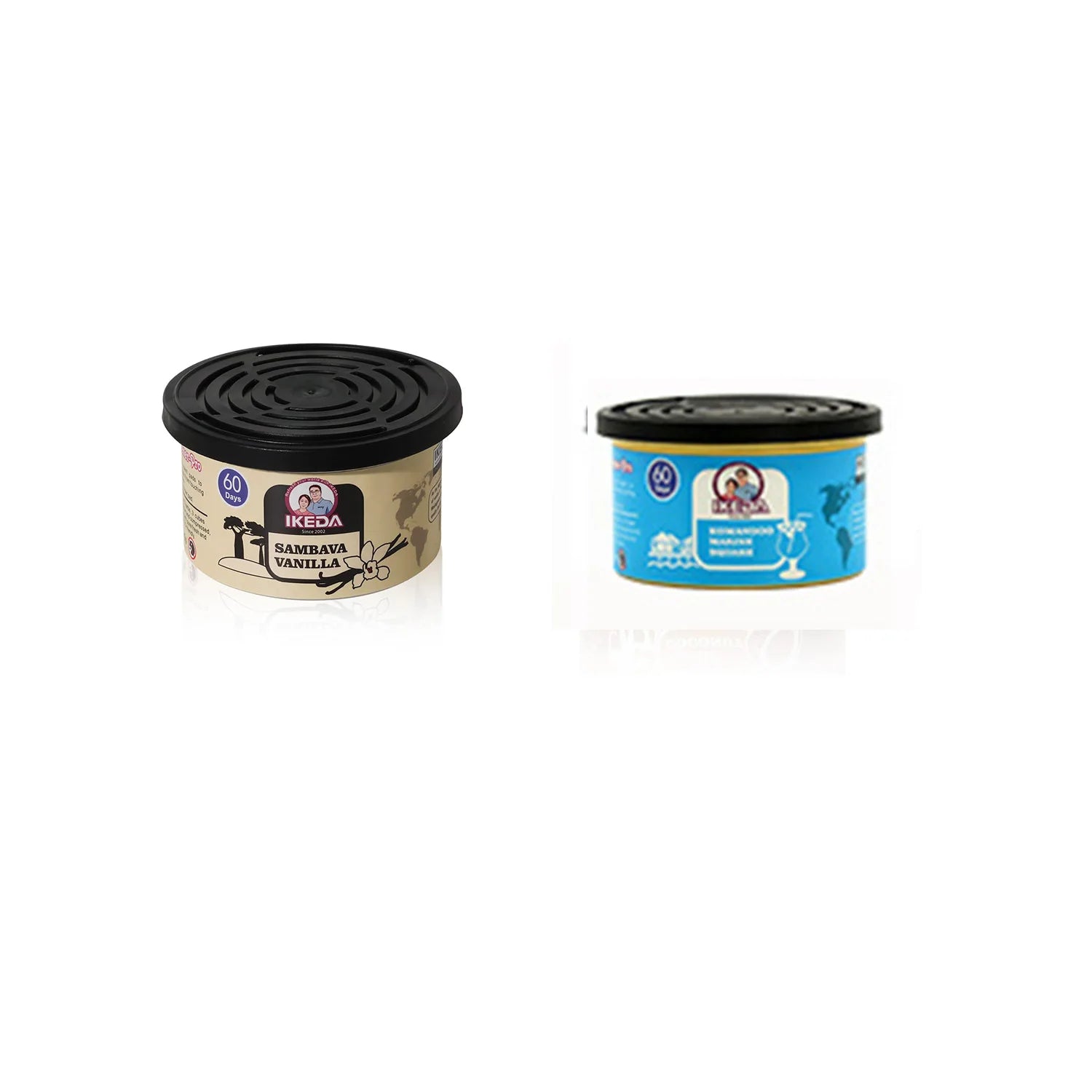 Désodorisant pour voiture Lot de 2 canettes parfumées bio |   sérum déodorant |   Longue durée |   parfum fort |   armoire domestique