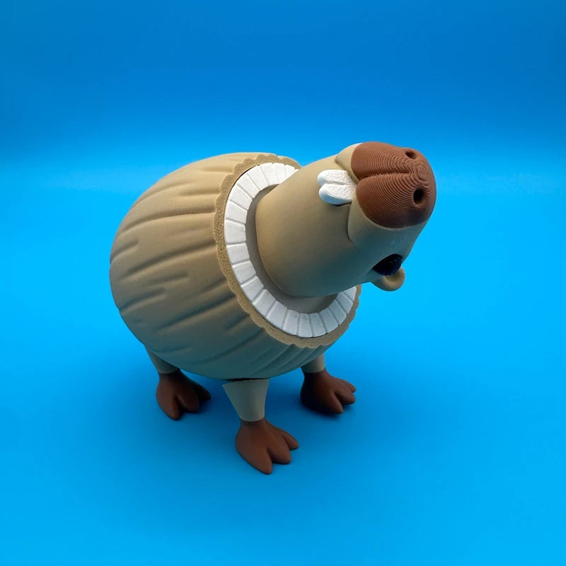 Figurines d'animaux cerveau italien Ai Tralalero Tralala, décor de bureau, ornements à collectionner, modèles d'animaux magiques