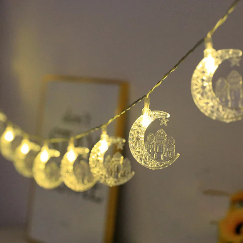 Ramadan decoration: birch tree with LED lights, tabletop tree decorations, Eid Mubarak illuminated tree, Ramadan Kareem party lights