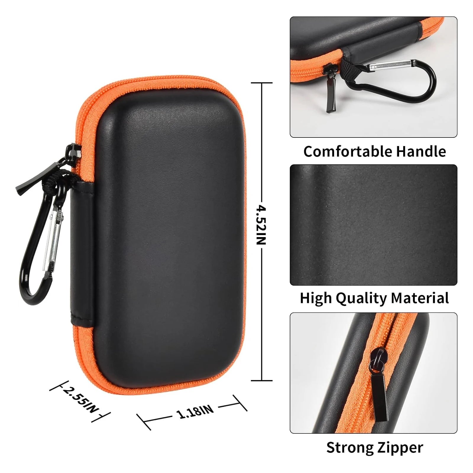 Étui Compatible avec SanDisk 1 To 2 To 4 To 500 Go/pour disque dur externe SSD PRO Extreme Portable, carte mémoire SD SDXC