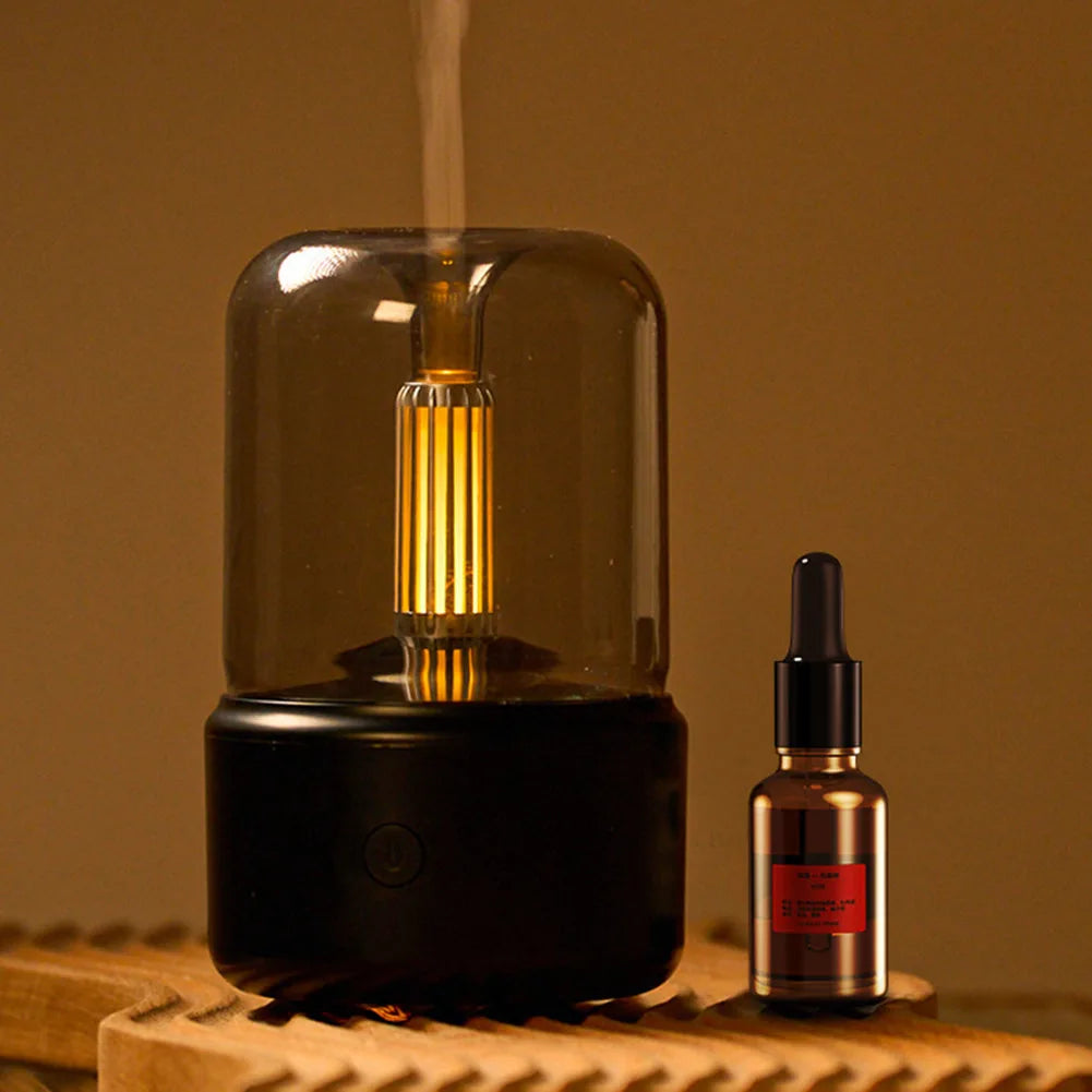 Diffuseur d'aromathérapie, humidificateur à brume fraîche et légère, diffuseur Portable à arrêt automatique, diffuseur d'arôme Compact pour la décoration de la maison