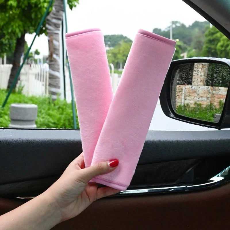 2 pièces housses de ceinture de sécurité accessoires de voiture accessoires Coche voiture épaulière ceinture de sécurité pour adu