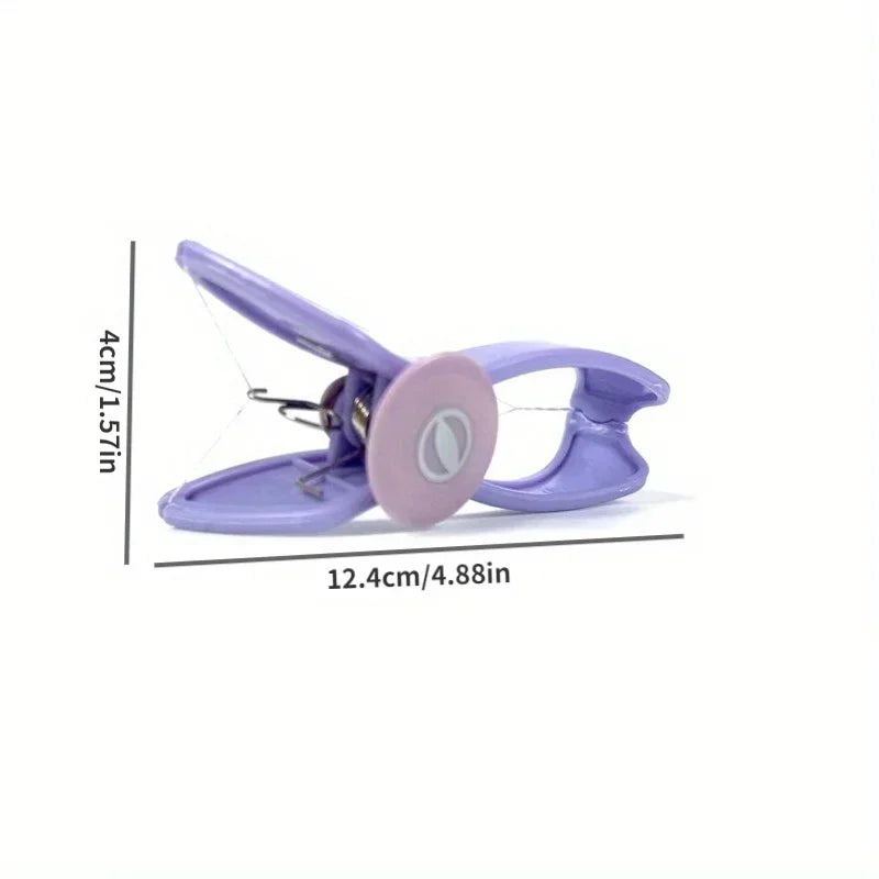 Portable purple facial hair remover with facial thread for beauty purposes