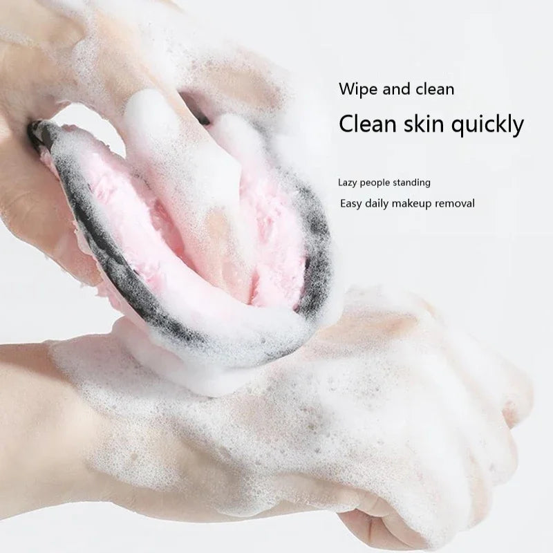 Tampon de coton en microfibre démaquillant, cosmétiques, serviette de maquillage lavable, éponge de nettoyage, outil de soins de la peau, gant de toilette, 1/4 pièces