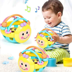 Jouets de Développement Sensoriel pour Bébés de 0 à 12 Mois, Balle Tactile pour Bébé, Jouets de Énergie Doux, Jeux de Plein Air