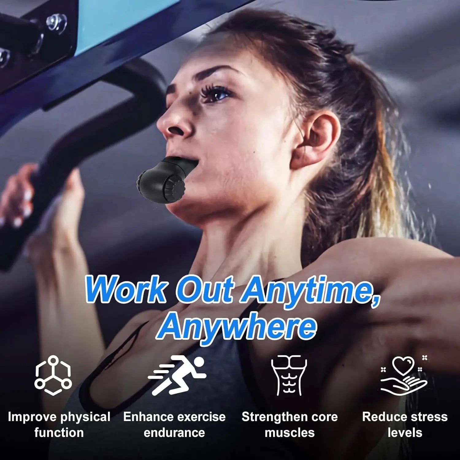 Entraîneur respiratoire respirateur pulmonaire équipement de Fitness Silicone respiratoire entraînement à haute Altitude outil d'exercice expiratoire en plein air