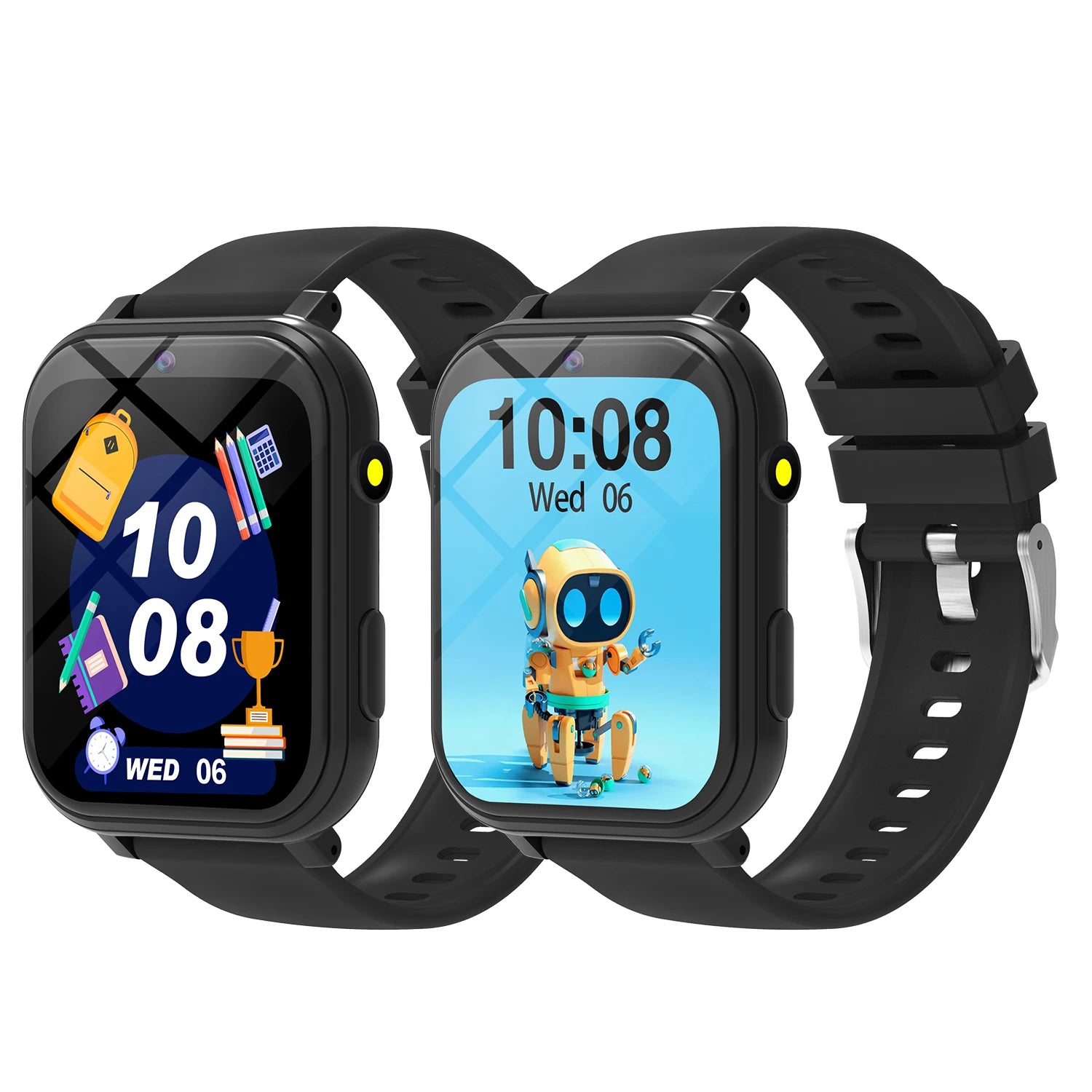Nouveaux enfants Smartwatch jeux HD caméra frontale surveillance du sommeil lampe de poche électronique écran tactile alarme calculatrice cadeau garçons filles