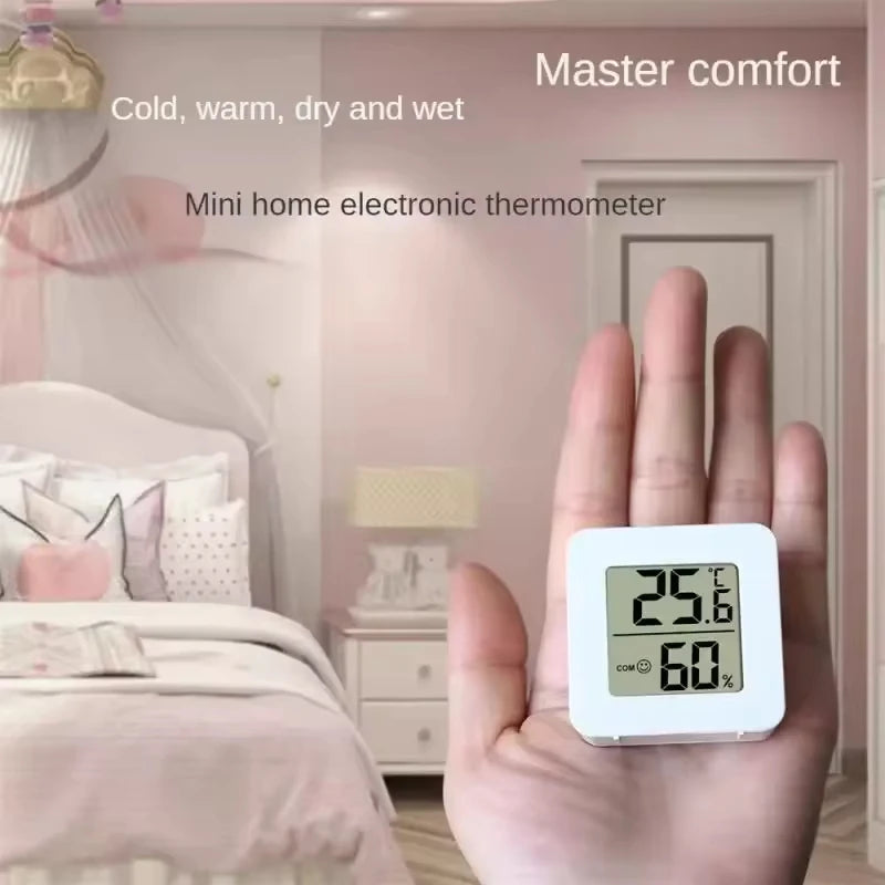 Thermomètre numérique intérieur Mini LCD hygromètre thermomètre intérieur ménage humidité mètre affichage numérique capteur mural
