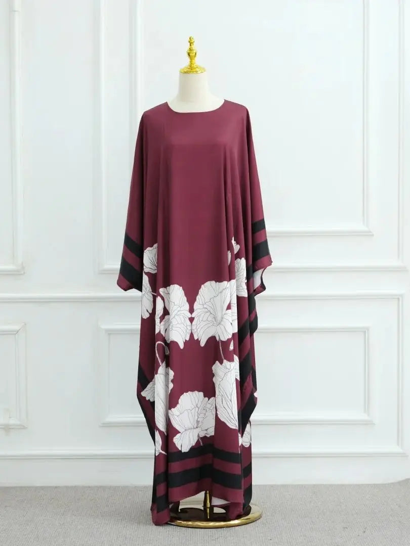 Ramadan Kebaya Muslim Abaya Damen Dubai Luxury Caftan African Dresses for Women Turkey Islam Moroccan Caftan Muslim Women's Dress