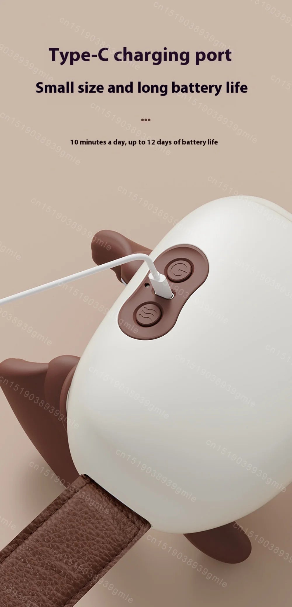 Electric muscle massager for the neck and shoulders, cordless, shoulder and back kneading, shawl, neck massage, relaxation, pain relief