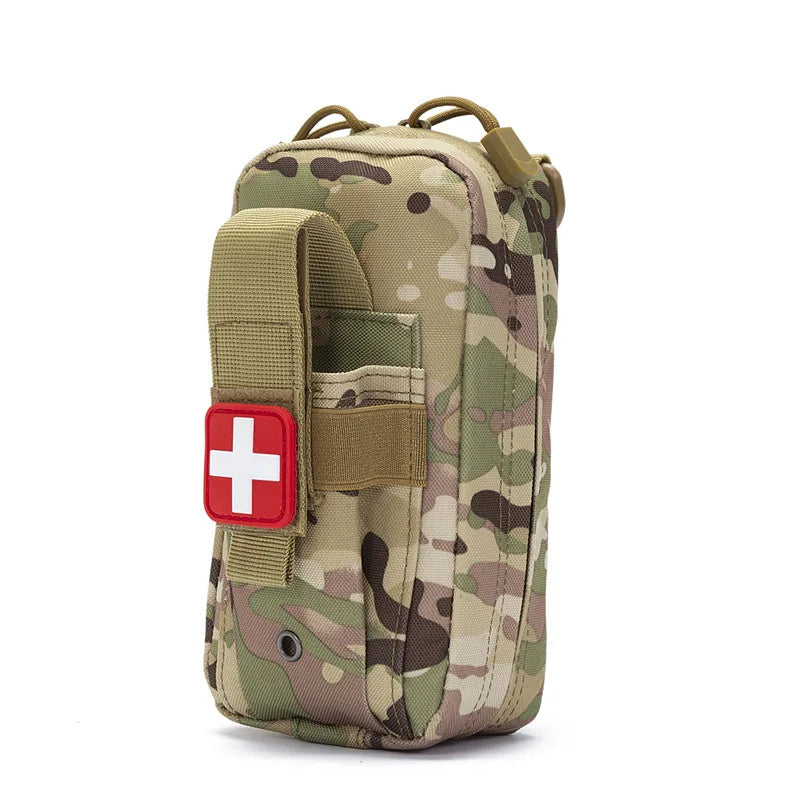 Trousse de premiers secours professionnelle, garrot de sauvetage médical, pochette EDC, outil de survie Molle pour Camping en plein air randonnée d'urgence