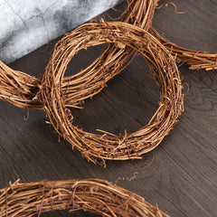 Decorative rattan garland for Ramadan, Eid Mubarak wedding wreath, garland supplies, DIY party, 8cm-30cm