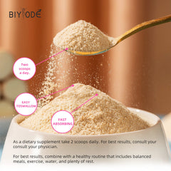 【BIYODE】Vitabio poudre de collagène hydrolysé 1800mg supplément de soins de beauté pour la peau Powdercolageno marino hidrolizado 100 puro