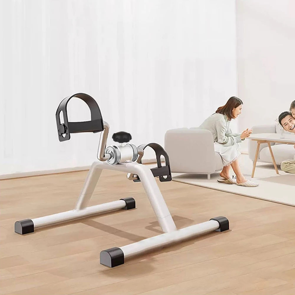Exerciseur de pédale Portable domestique, Mini vélo d'exercice, résistance réglable, exercice de pédale pour la rééducation des jambes en intérieur