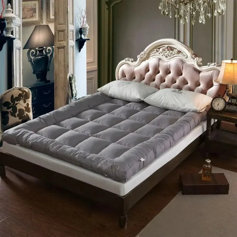 Matelas de lit pliable et doux pour dortoir d'étudiants, Tatami au sol enroulable, pour adulte, respectueux de la peau, respirant, épais