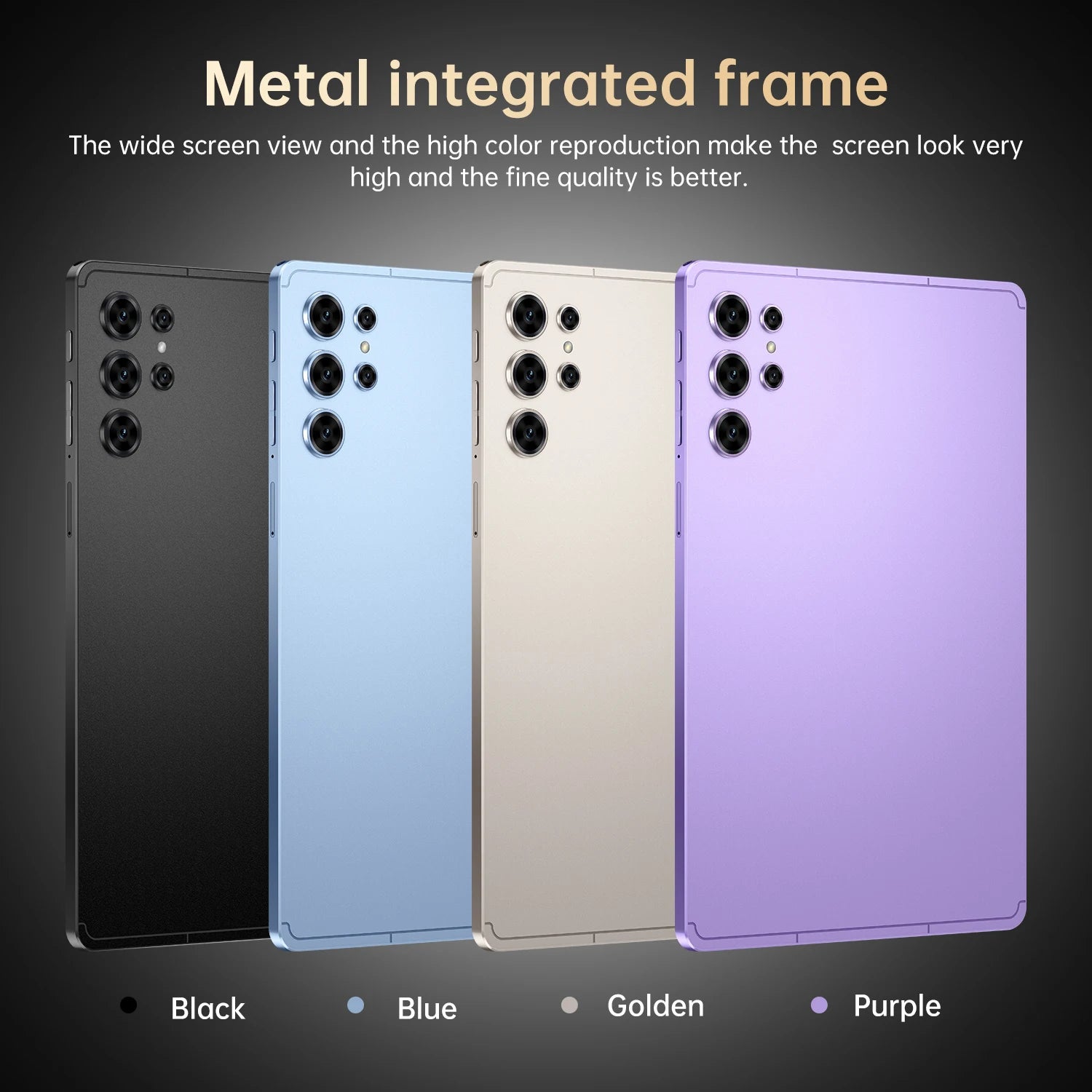 HOT Pad 25 Ultra tablette Android 15 système MSnapdragon 8 Gen3 Core 10.1 pouces écran HD 5G double SIM double veille 10000mAh batterie